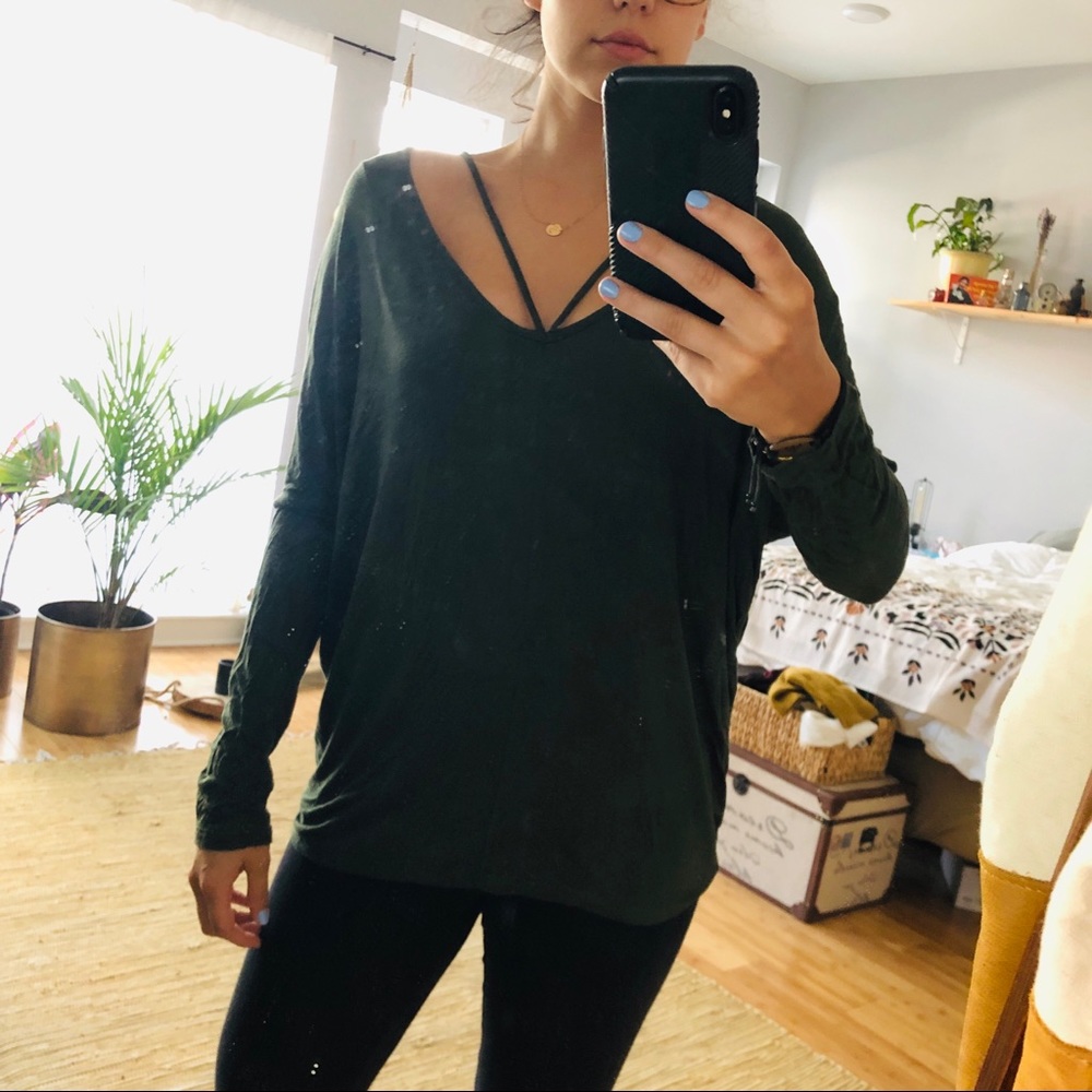 Green Dress Top